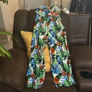 Floral multicolor jumpsuit